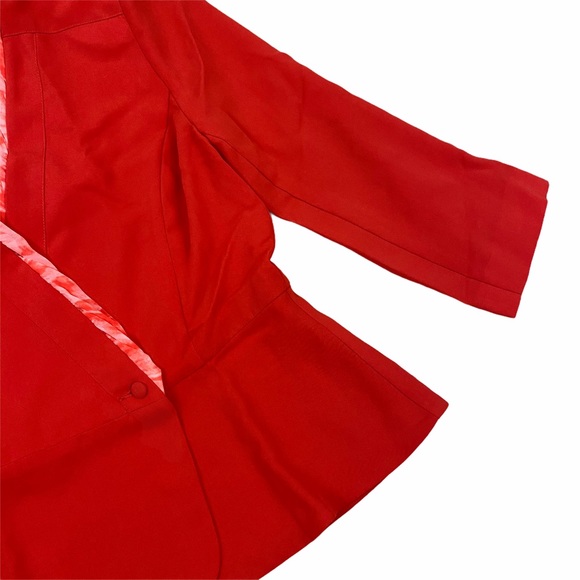 Cabi Jane Wrap Peplum Jacket Blazer Top 4 - Picture 8 of 9